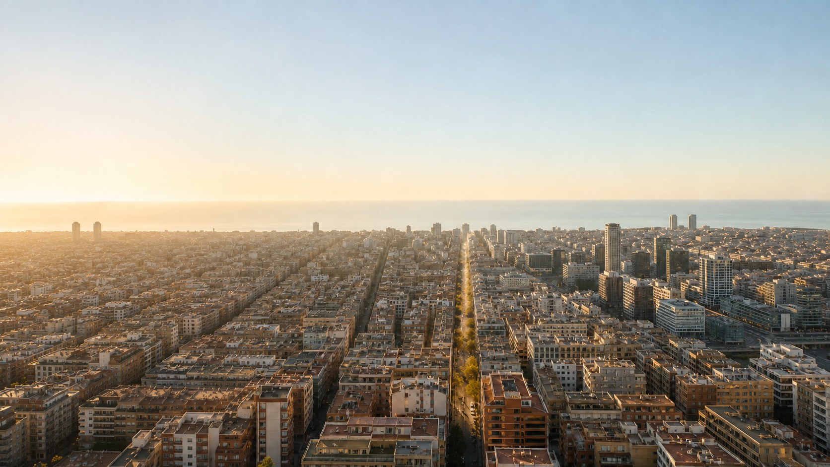 Barcelona y su trama urbana como metáfora de una hipótesis comercial para entrar en un nuevo mercado